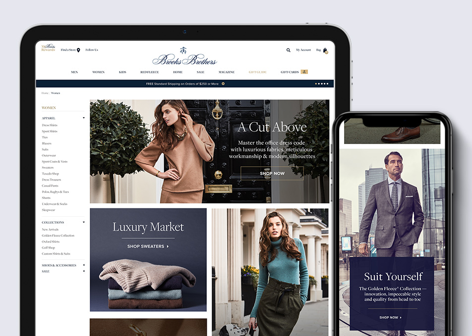 Brooks Brothers Redesign